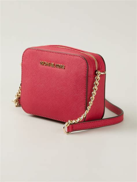 michael kors red top|michael kors crossbody red.